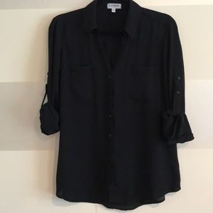 Black Express Portofino Button Down Shirt